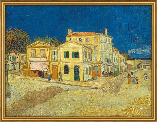 Van Gogh schilderij - Het Gele Huis (71 x 91 cm)
