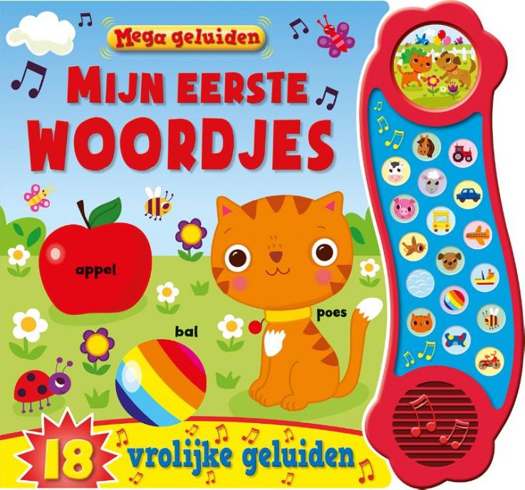 Geluidenboek Mijn eerste woordjes