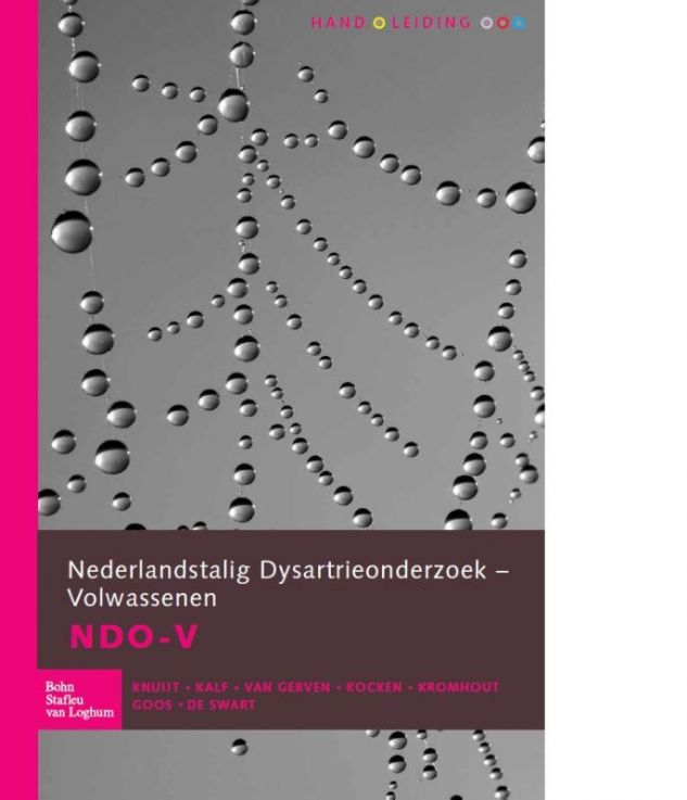 Nederlandstalig Dysartrie Onderzoek volwassenen (NDO-V) - complete set Volwassenen NDO-V
