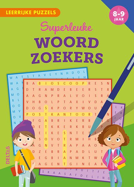 Superleuke woordzoekers 8-9 jaar