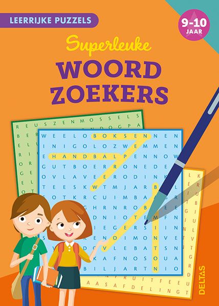 Superleuke woordzoekers 9-10 jaar