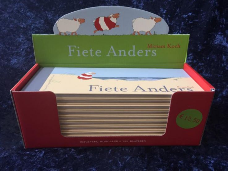 Fiete Anders midi-editie- display 10 exemplaren