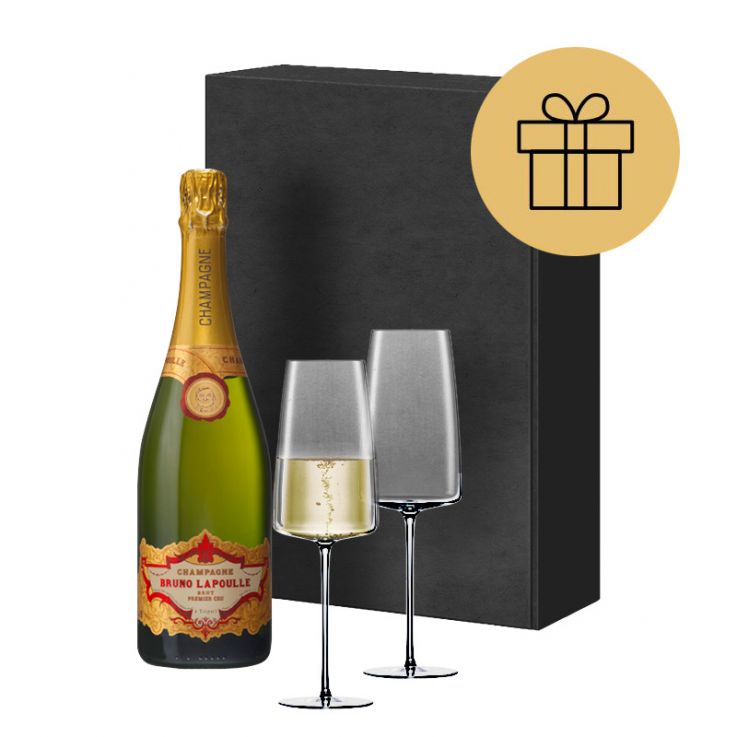Champagne cadeauset