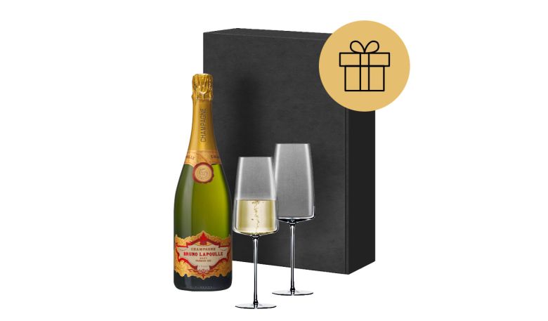 Champagne cadeauset