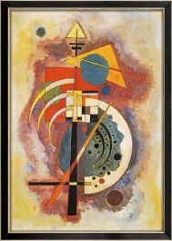 Wassily Kandinsky schilderij - Hommage à Grohmann (70 x 50 cm)