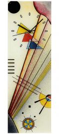 Wassily Kandinsky wandklok (60 x 20 cm)