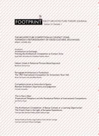 Footprint 26. The Architecture Competition as ‘Contact Zone