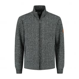 MGO Cable heren cardigan