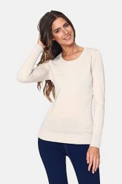 C&Jo Long-sleeved round neck sweater - CJF1251