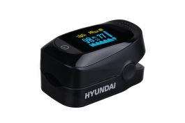Hyundai Electronics - Zuurstof Saturatiemeter - Zwart - OLED