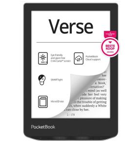 PocketBook Verse e-reader - 6 inch - 8 GB