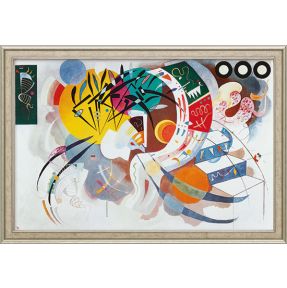 Wassily Kandinsky schilderij - Dominante curve 68 x 98 cm