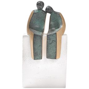 Luise Kött-Gärtner sculptuur - Vertrouwen (11,5 cm)