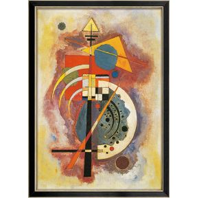 Wassily Kandinsky schilderij - Hommage à Grohmann (70 x 50 cm)