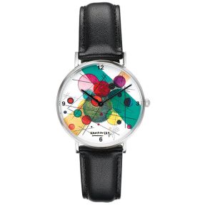 Kandinsky horloge - Cirkels in een cirkel