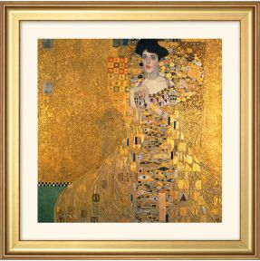 Gustav Klimt schilderij - Adele Bloch-Bauer (37 x 37 cm)