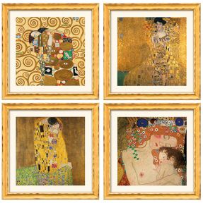 Gustav klimt schilderijen - vierluik