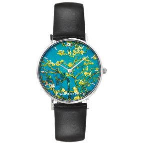 Van Gogh horloge -  Amandelbloesem (Ø 36 mm)