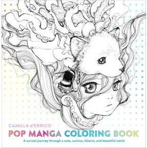 Pop Manga Coloring Book