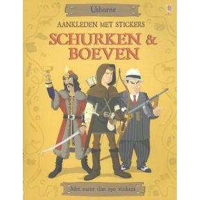 Aankleden met stickers - Schurken en boeven