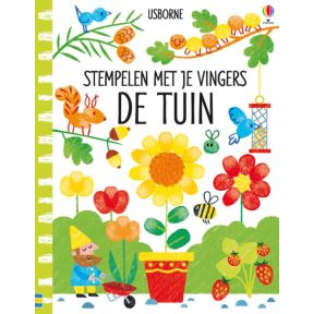 Stempelen met je vingers De Tuin