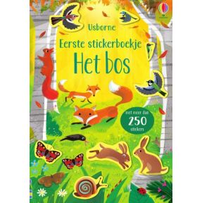 Eerste stickerboekje Het bos