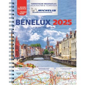 MICHELIN WEGENATLAS BENELUX 2025