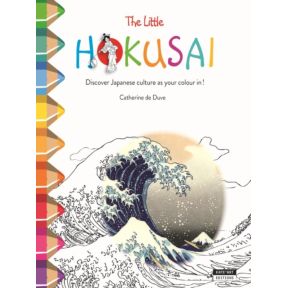 Little Hokusai: Discover Japanese Culture as You Colour in!