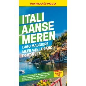 Marco Polo NL Reisgids Italiaanse Meren Maggiore Lugano Como