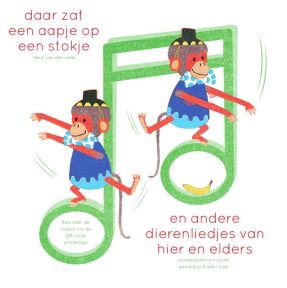 Daar zat een aapje op een stokje