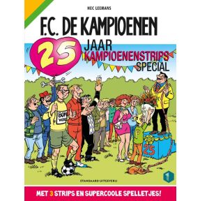 25 jaar F.C. De Kampioenen-strips-special