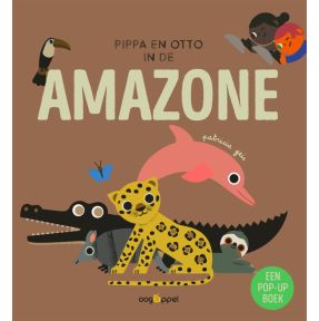 Pippa en Otto in de amazone - een pop-upboek