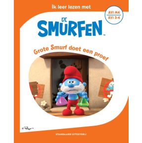 Grote Smurf doet een proef