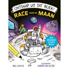 Ontsnap uit dit boek - Race naar de maan