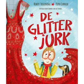 De glitterjurk