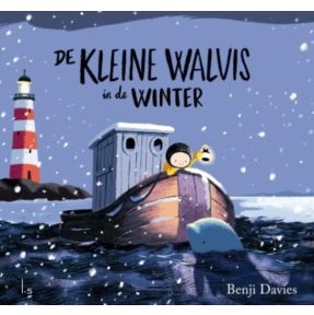 De kleine walvis in de winter