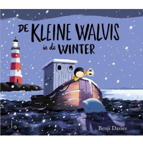 De kleine walvis in de winter