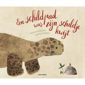 Een schildpad was zijn schildje kwijt