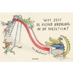 Wat zegt de kleine krokodil in de speeltuin?