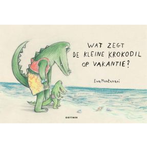 Wat zegt de kleine krokodil op vakantie?