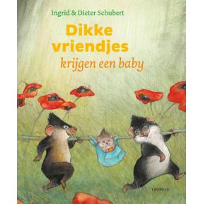 Dikke vriendjes krijgen een baby