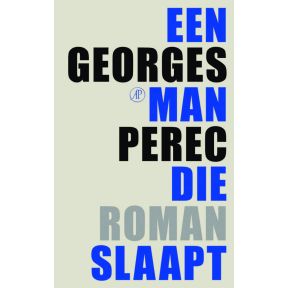 Een man die slaapt