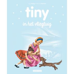 Tiny in het vliegtuig