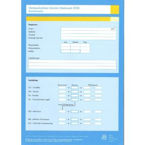 Communicatieve Intentie Onderzoek (CIO) - scoreformulieren