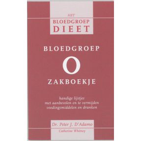 Bloedgroep O zakboekje