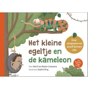 Het kleine egeltje en de kameleon