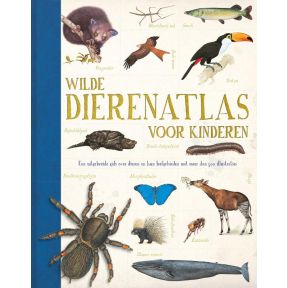 Wilde dierenatlas voor kinderen