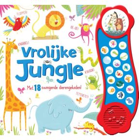 Vrolijke Jungle - geluidboek