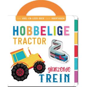 Hobbelige tractor, glanzende trein