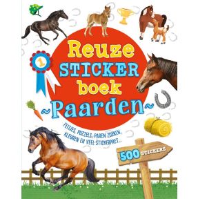 Reuzestickerboek Paarden